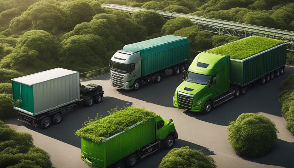 sustainability in logistics reducing carbon footprint in supply chain eco-friendly transportation solutions Smart Contracts in Aviation Maintenance Crypto Payments for freight forwarding lars winkelbauer AI Blockchain Updates AI and Logistics News Transparent Governance with Crypto lars winkelbauer